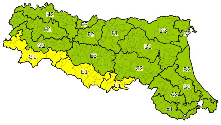 allerta meteo emilia romagna