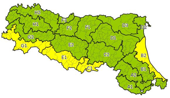 allerta meteo emilia romagna