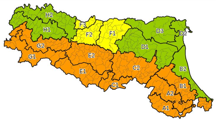 allerta meteo emilia romagna