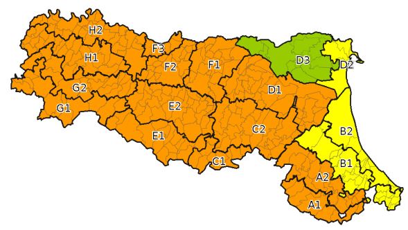 allerta meteo emilia romagna 3 novembre
