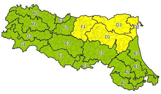 allerta meteo emilia romagna