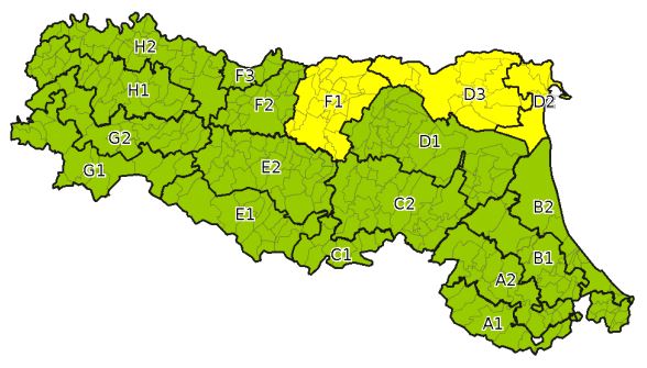 allerta meteo emilia romagna