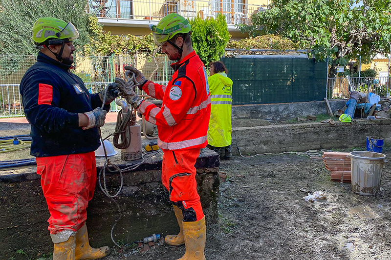 alluvione protezione civile