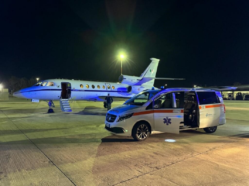 bimba pericolo vita trasporto cagliari genova