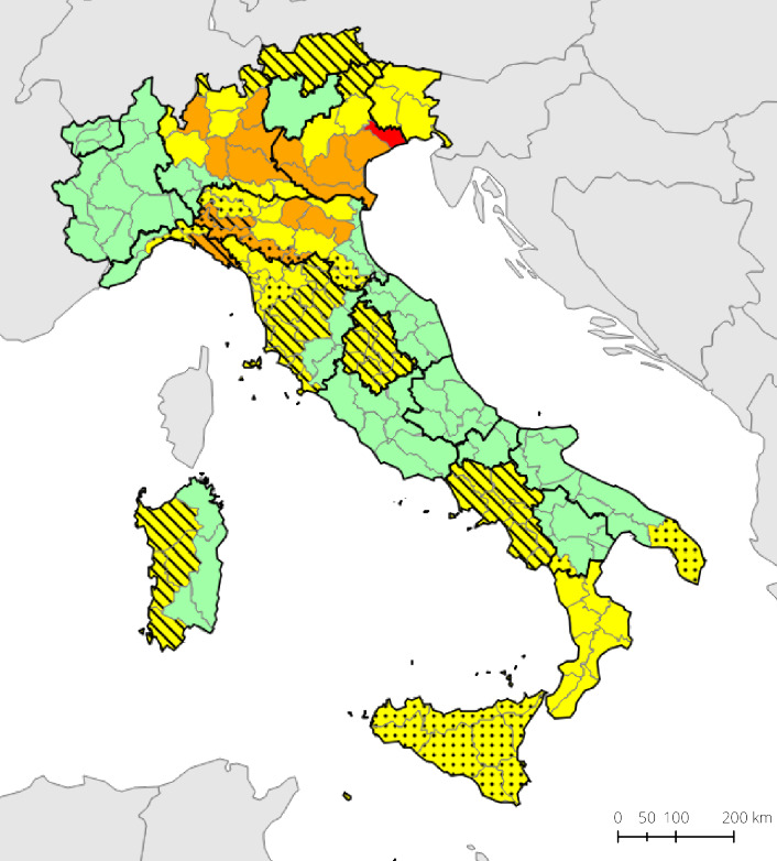 bollettino meteo protezione civile 4 novembre