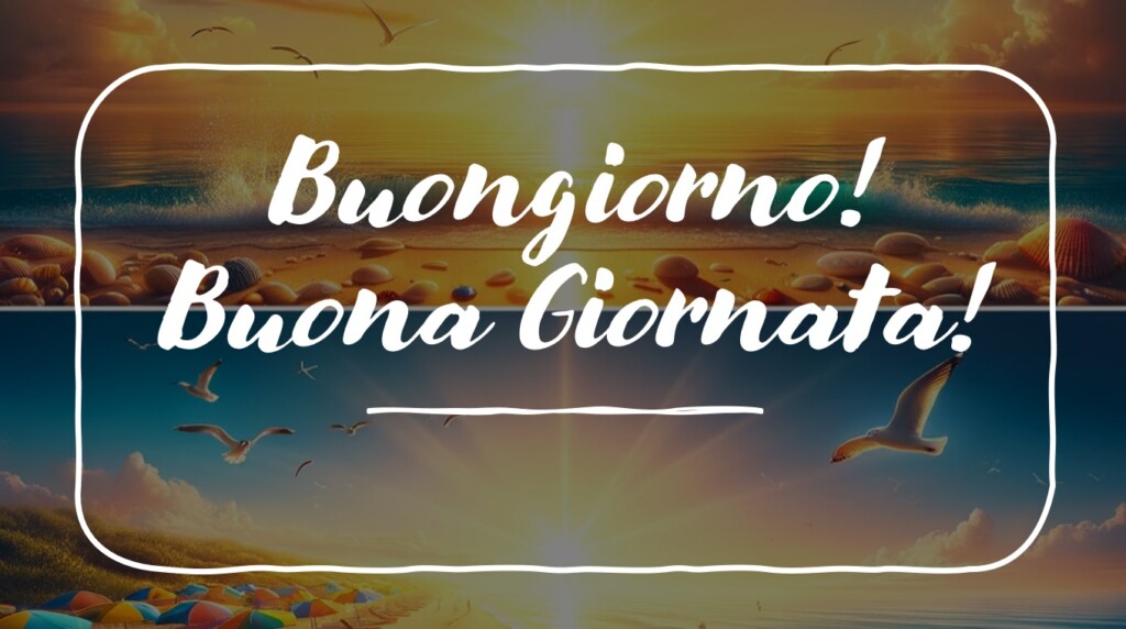 buongiorno estivo