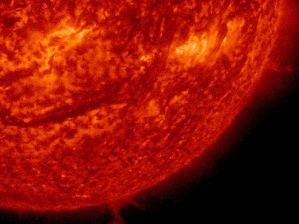 filamento esplosione sole tempesta geomagnetica