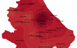 mappa caldo abruzzo ottobre