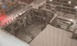 neve cina crollo tetto palestra