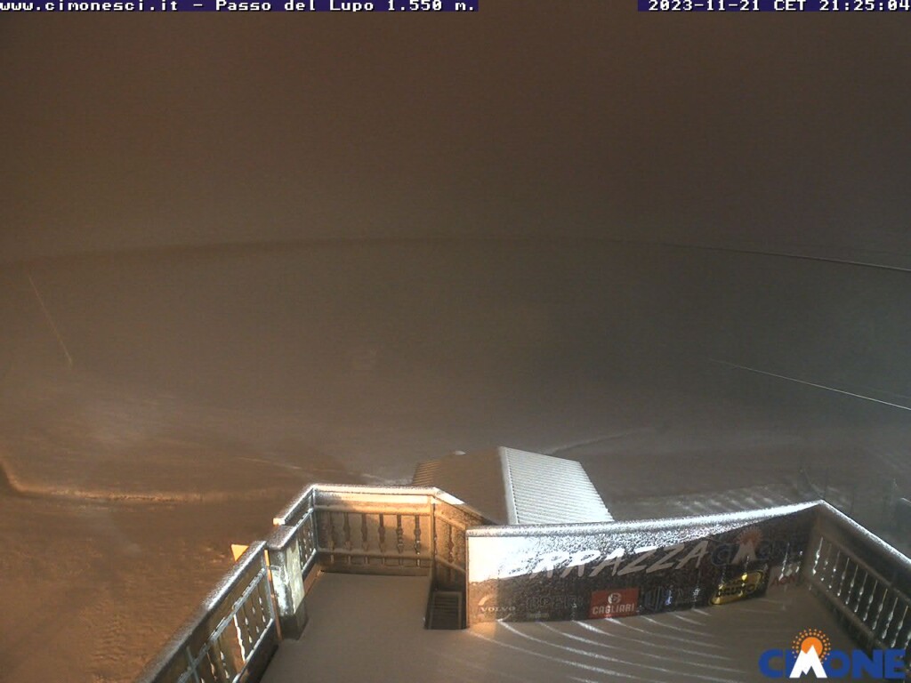 neve passo del lupo