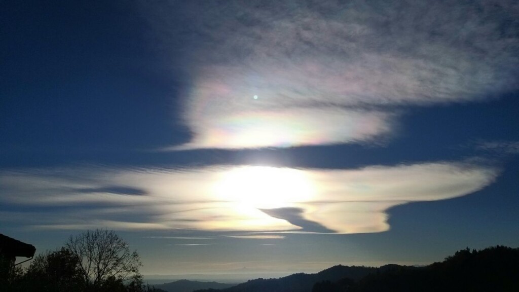 nube iridescente piemonte