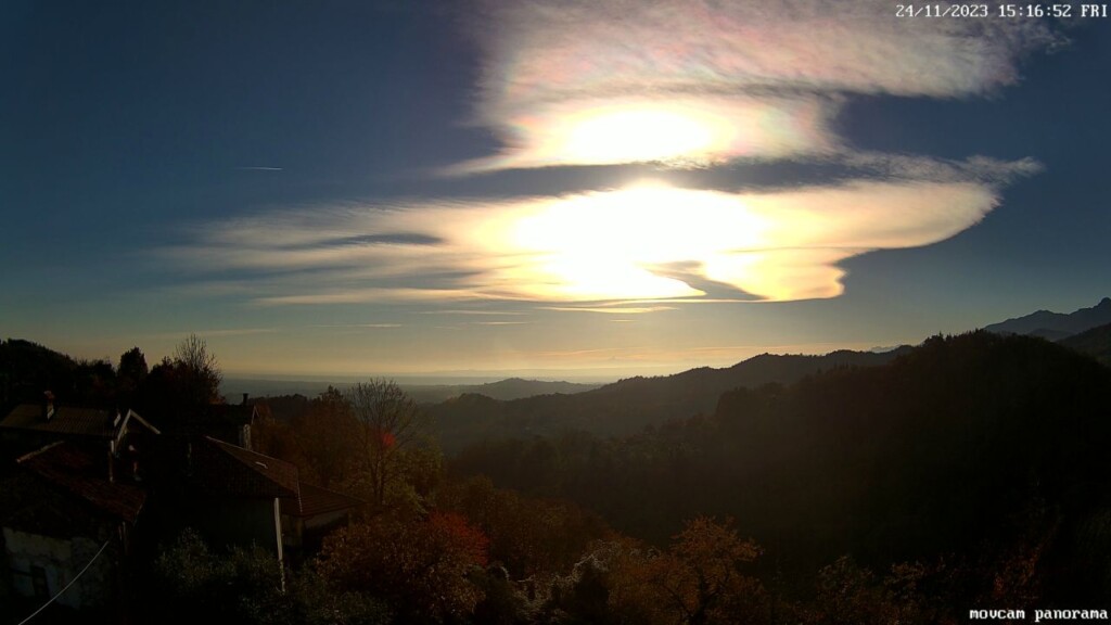 nube iridescente piemonte