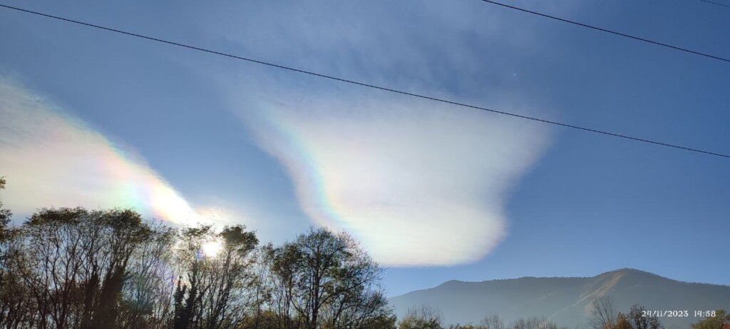 nube iridescente piemonte