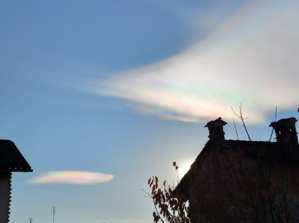 nube iridescente piemonte