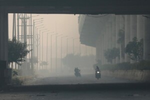 qualità aria delhi smog india