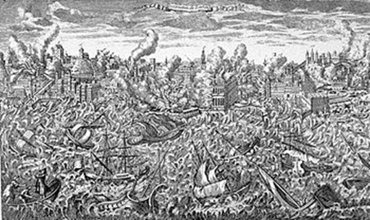 terremoto lisbona 1 novembre 1755