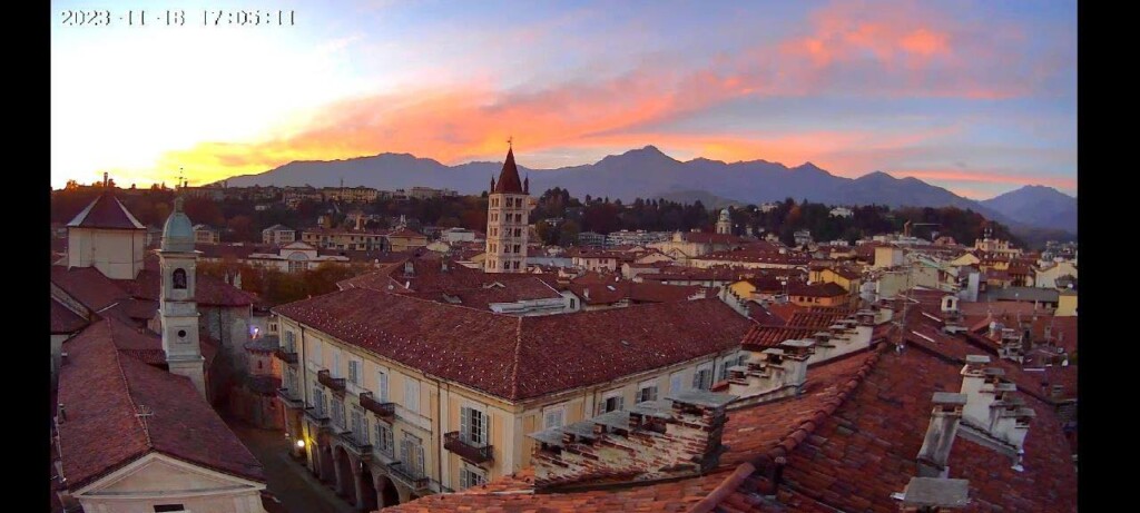 tramonto piemonte