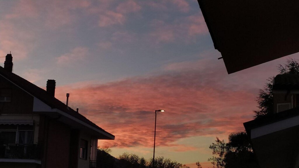 tramonto piemonte