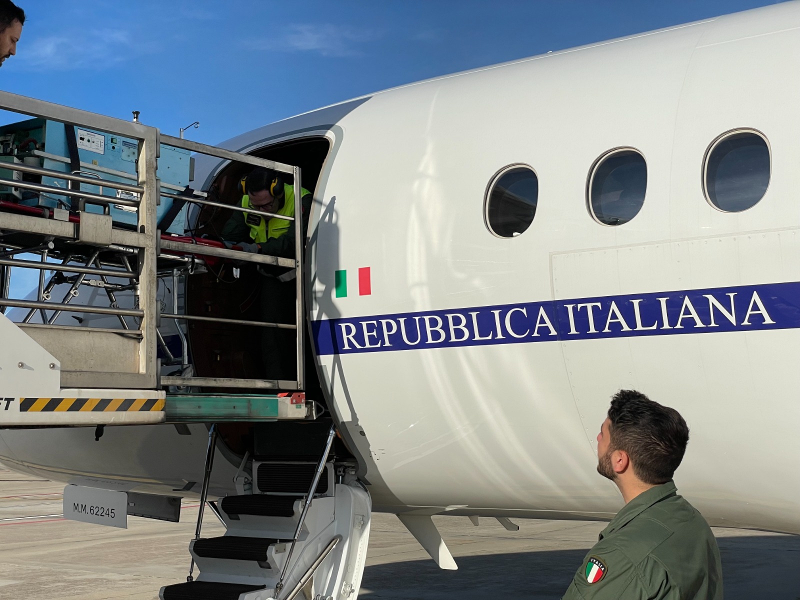 trasporto sanitario aeronautica militare