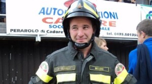 vigile fuoco disperso veneto bellunese