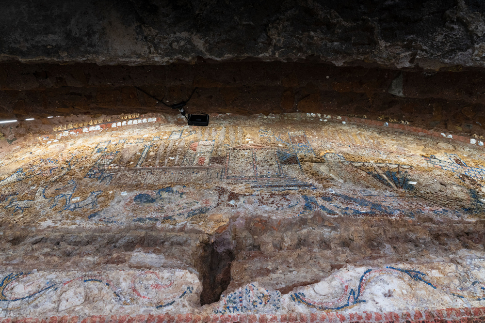 Colosseo scoperta nuova domus Foro Romano e Palatino foto