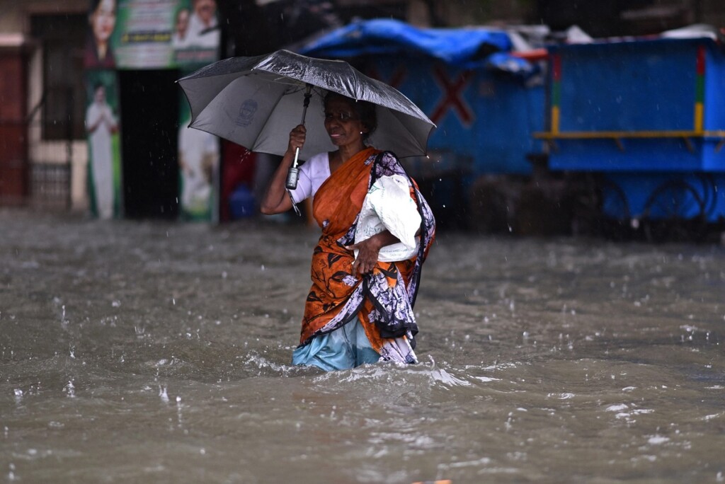 Michaung ciclone India Chennai