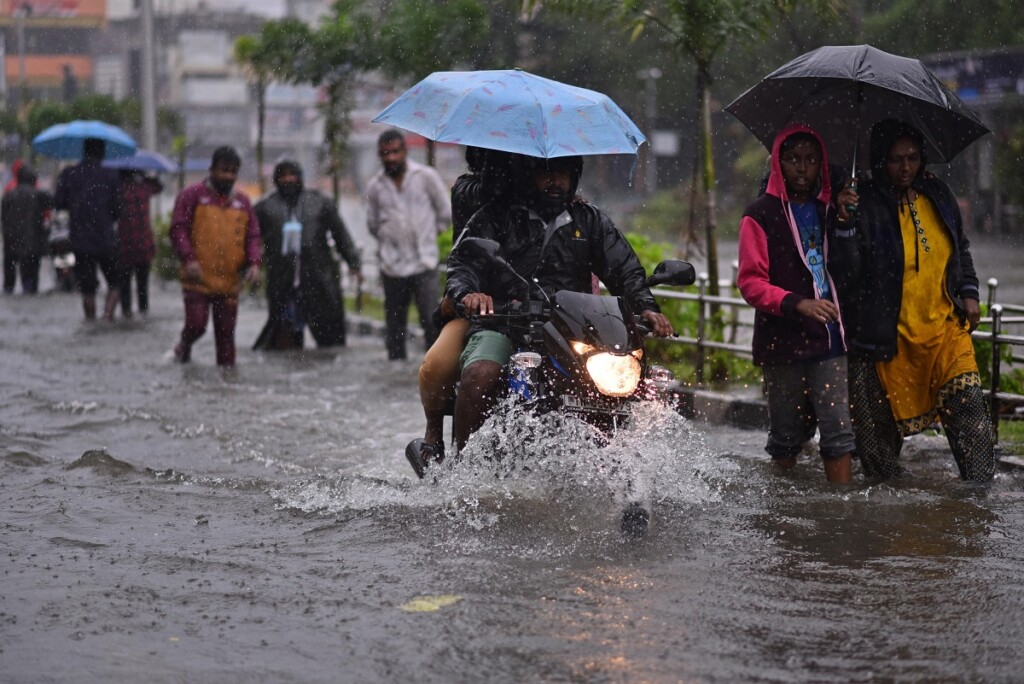 Michaung ciclone India Chennai