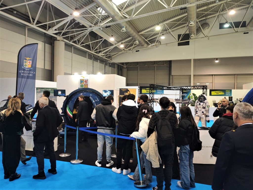 aeronautica militare al New Space Economy European Expoforum