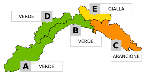 allerta meteo liguria