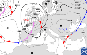 allerta meteo lunedì 4 dicembre
