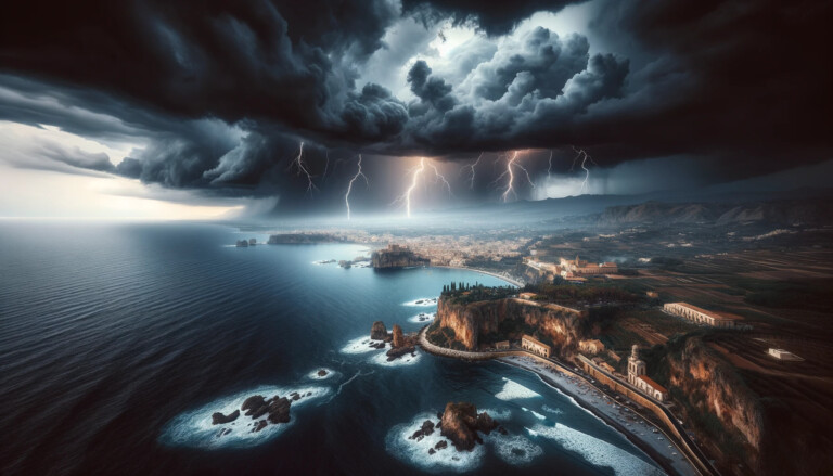 allerta meteo meteoweb temporale costa mare sicilia