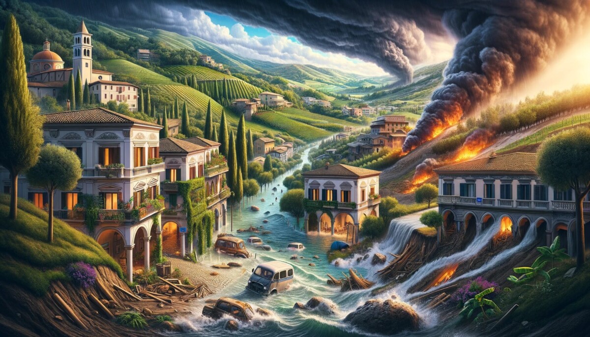 alluvioni incendi frane italia meteoweb