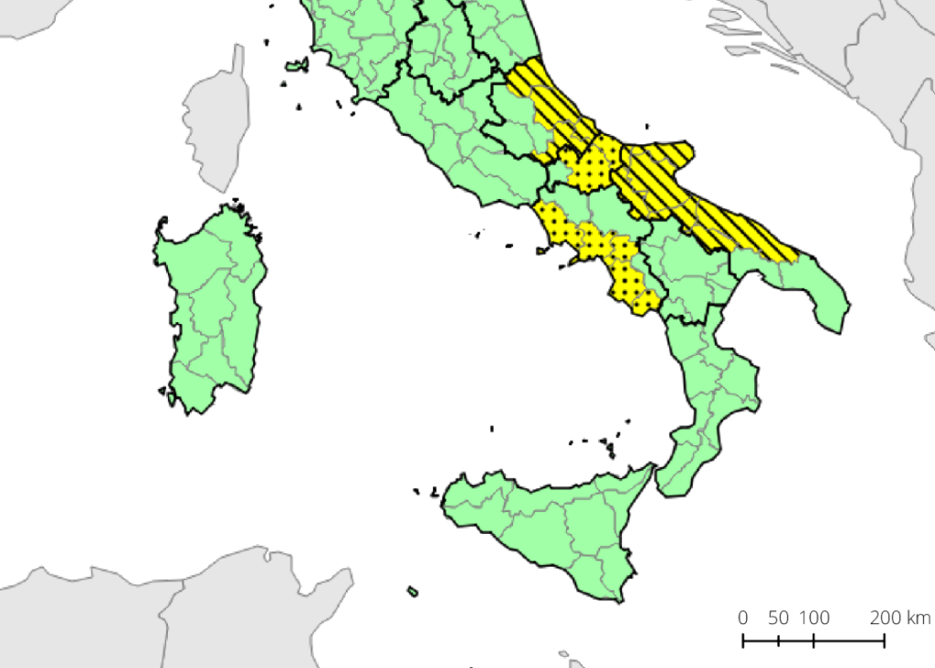 bollettino meteo protezione civile 14 dicembre