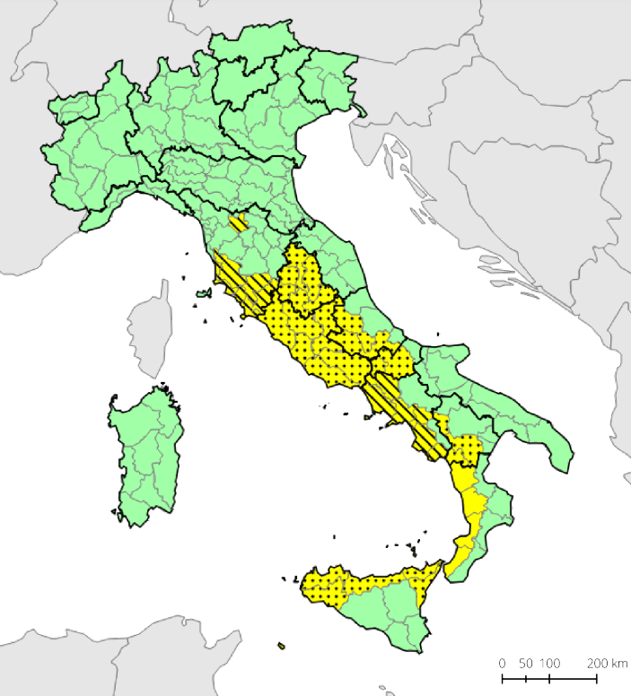bollettino meteo protezione civile 5 dicembre