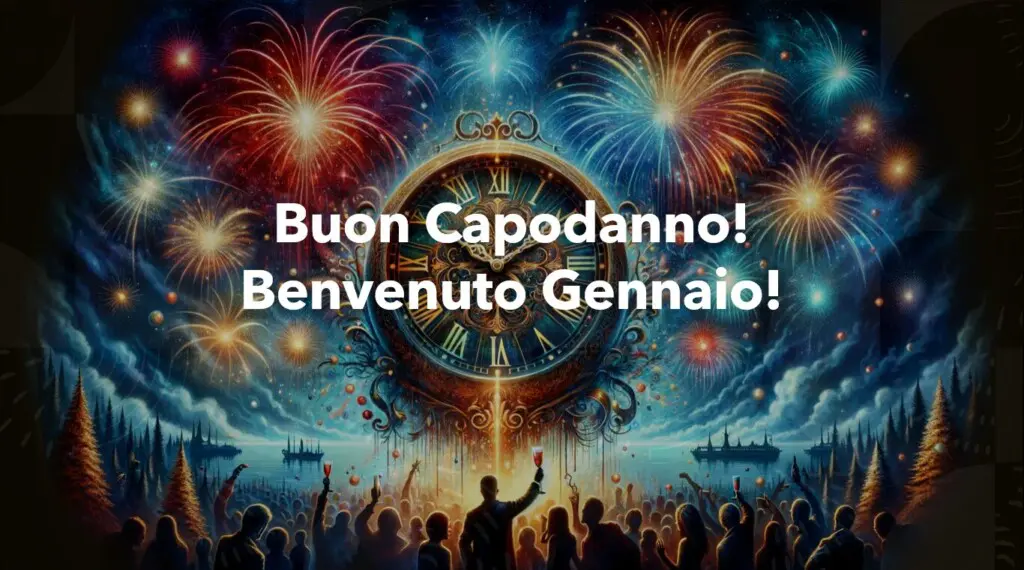 buongiorno gennaio buon capodanno 2024