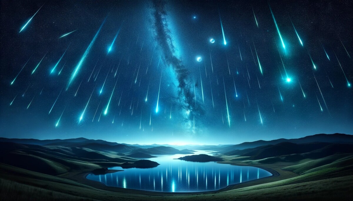 Le stelle cadenti di gennaio danno il benvenuto al 2024: arrivano le