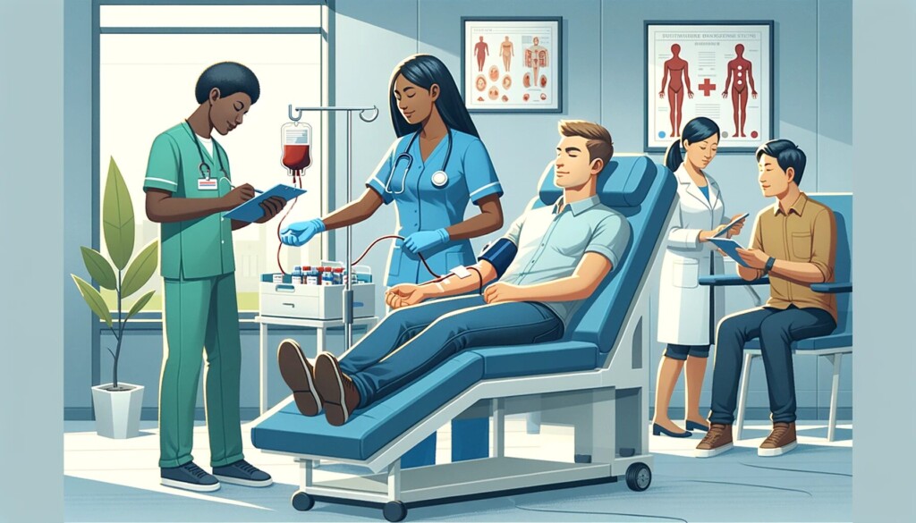 cosa mangiare prima di donare il sangue