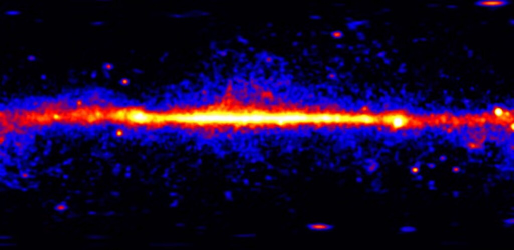 fermi raggi gamma nasa video time lapse