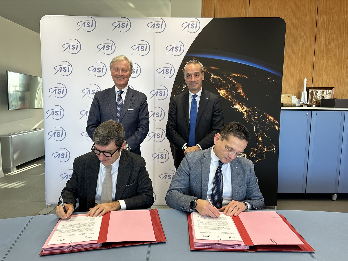 firma accordo ASI ALTEC
