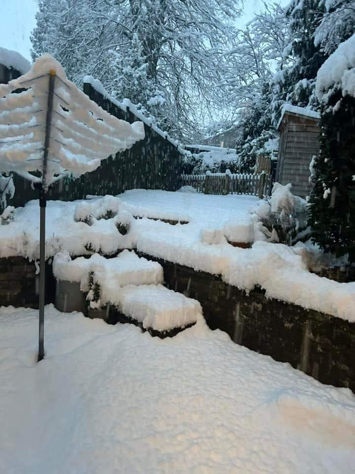 neve cumbria inghilterra
