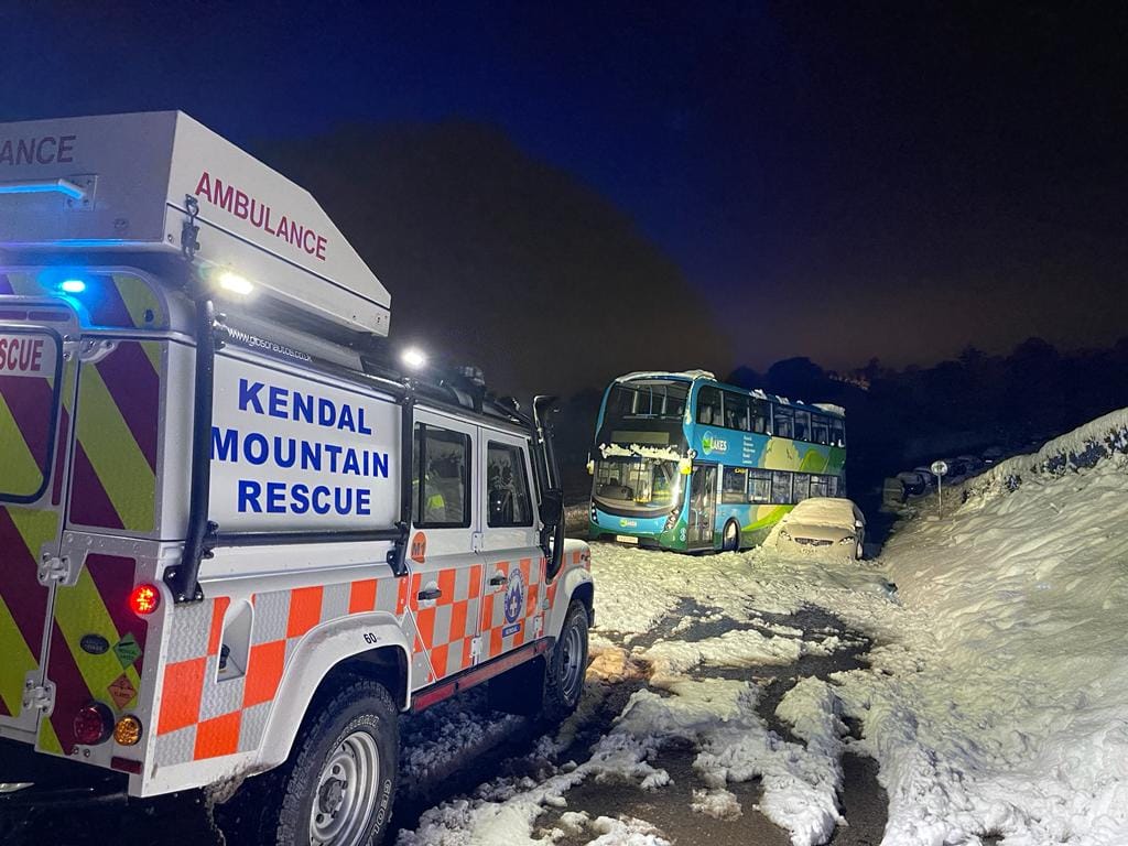 neve cumbria inghilterra