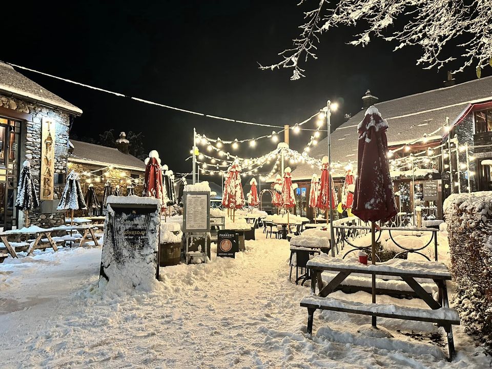 neve cumbria inghilterra