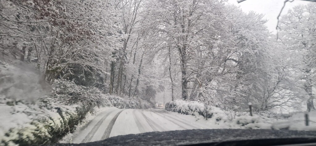 neve cumbria inghilterra