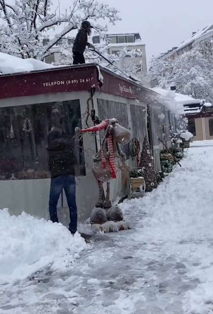 neve monaco di baviera germania ezio cairoli