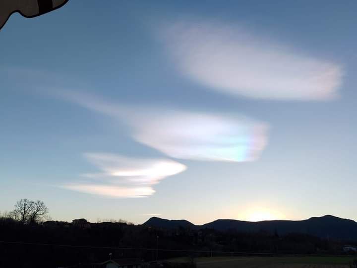 nubi iridescenti piemonte