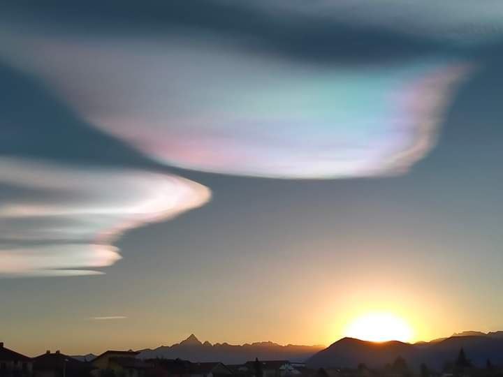 nubi iridescenti piemonte