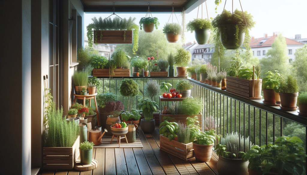 orto in balcone