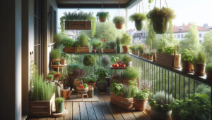 orto in balcone