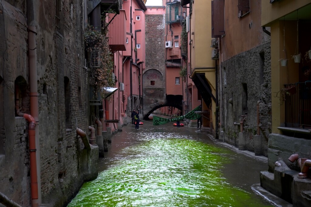protesta extinction rebellion bologna