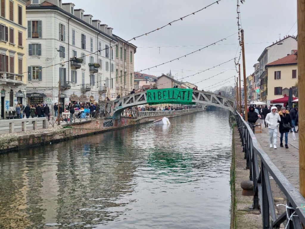 protesta extinction rebellion milano
